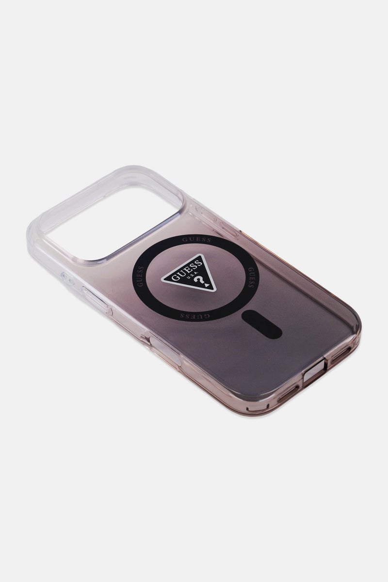 GUESS iPhone 17 Pro Compatible Magsafe Mobile Case, Grey - Image 4